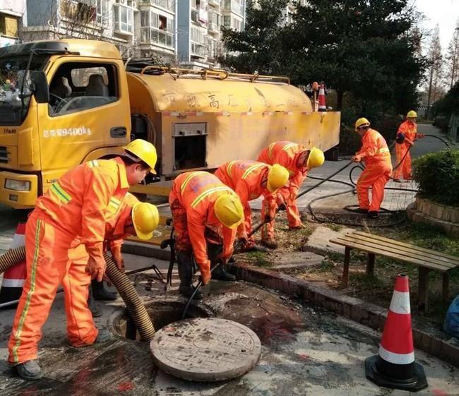 镇原市政管道清淤